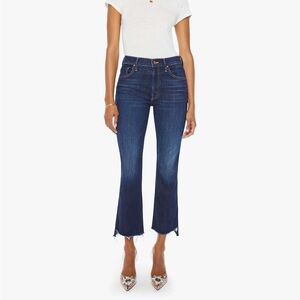 MOTHER Denim The Insider Crop Step Fray 27